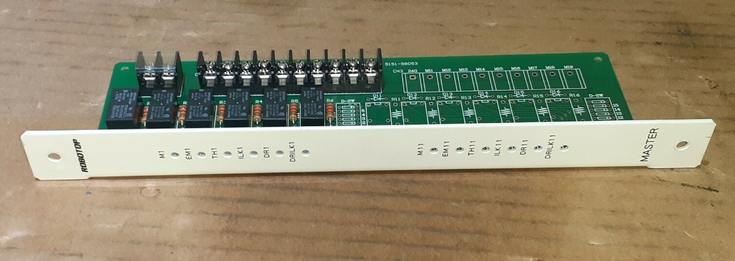 ROBOTOP MASTER CIRCUIT BOARD MODULE MASTER-001 5151-98053 Fast Shipping