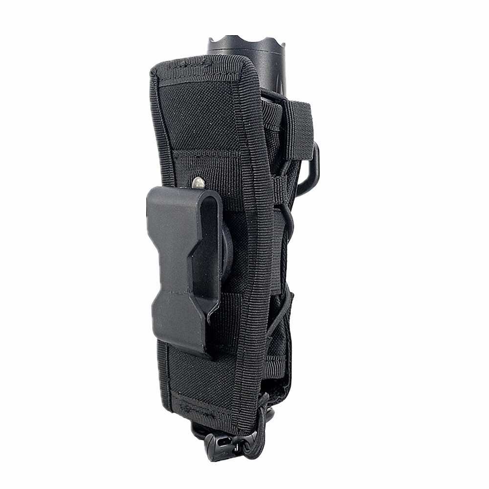 Tactical Flashlight Holster Open-Top Holder for Torch Flashlight Hand Tool Bag