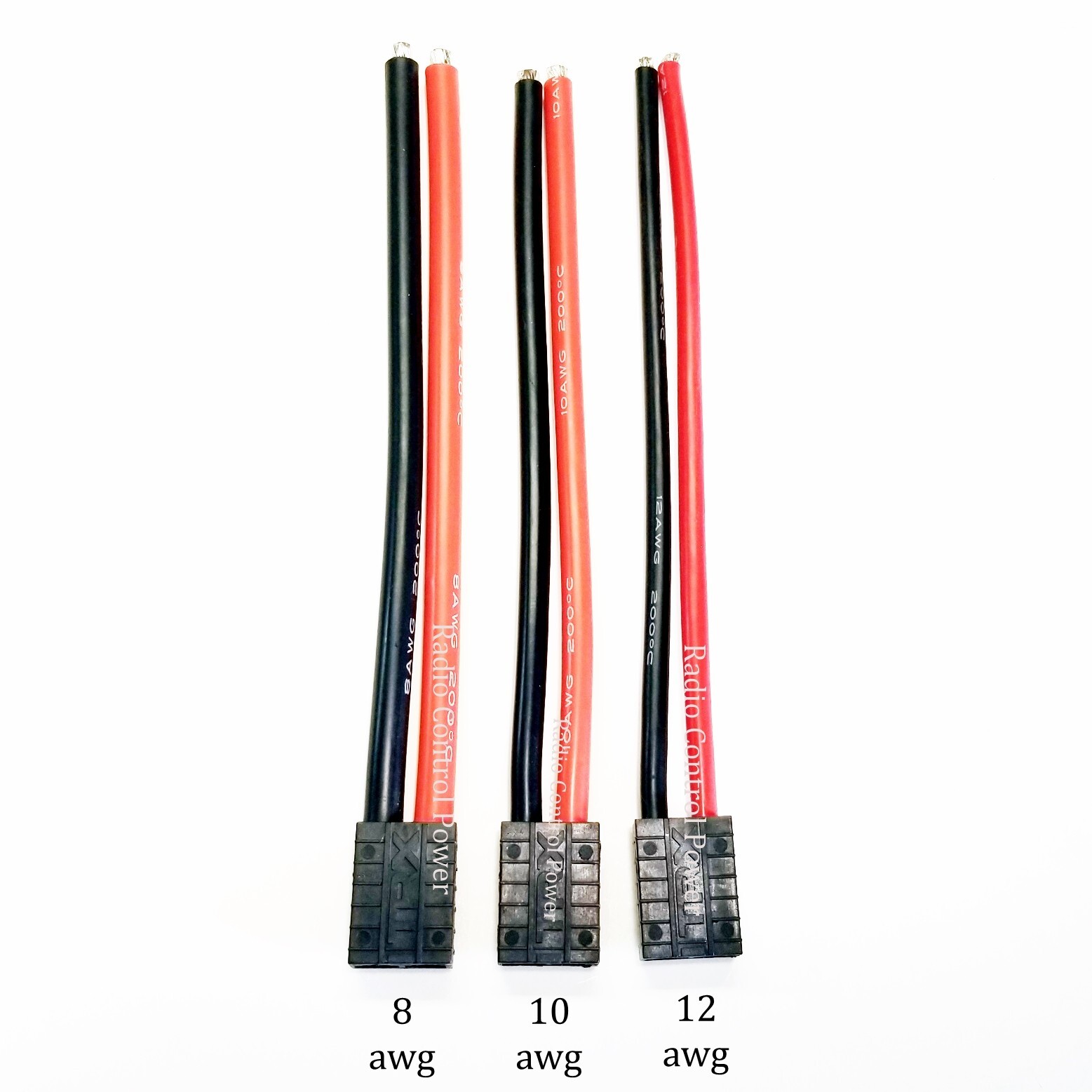 RCP Compatible with TRAXXAS Leads in Female Tinned Ends 8, 10, or 12 awg wire
