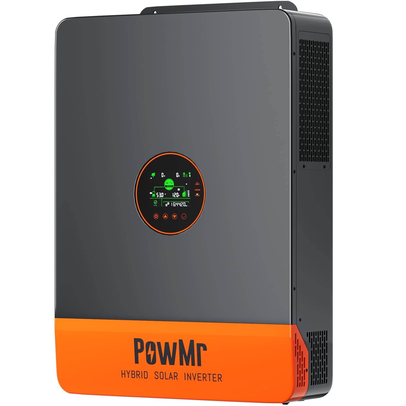 PowMr Solar Inverter 12000W 48V to 120V/240V, Split Phase Hybrid Inverter 12K...