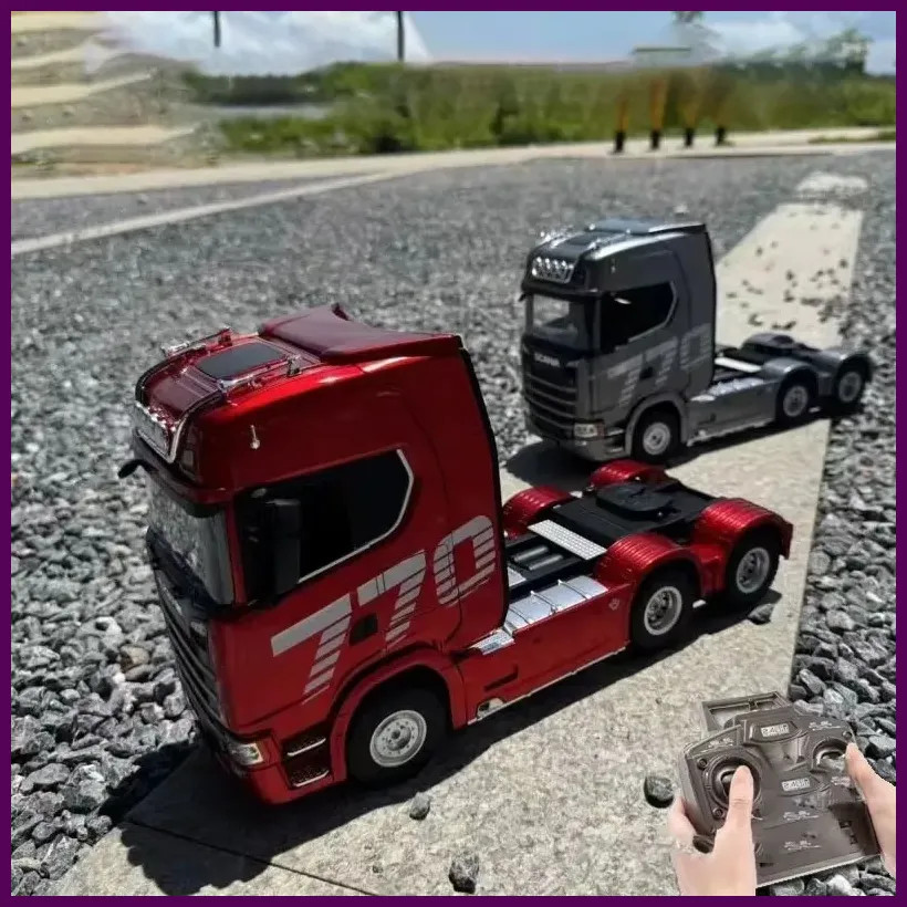 1501 770S 2025 Engineering Vehicle 19 Channel 2.4G Remote Control Real Car Model