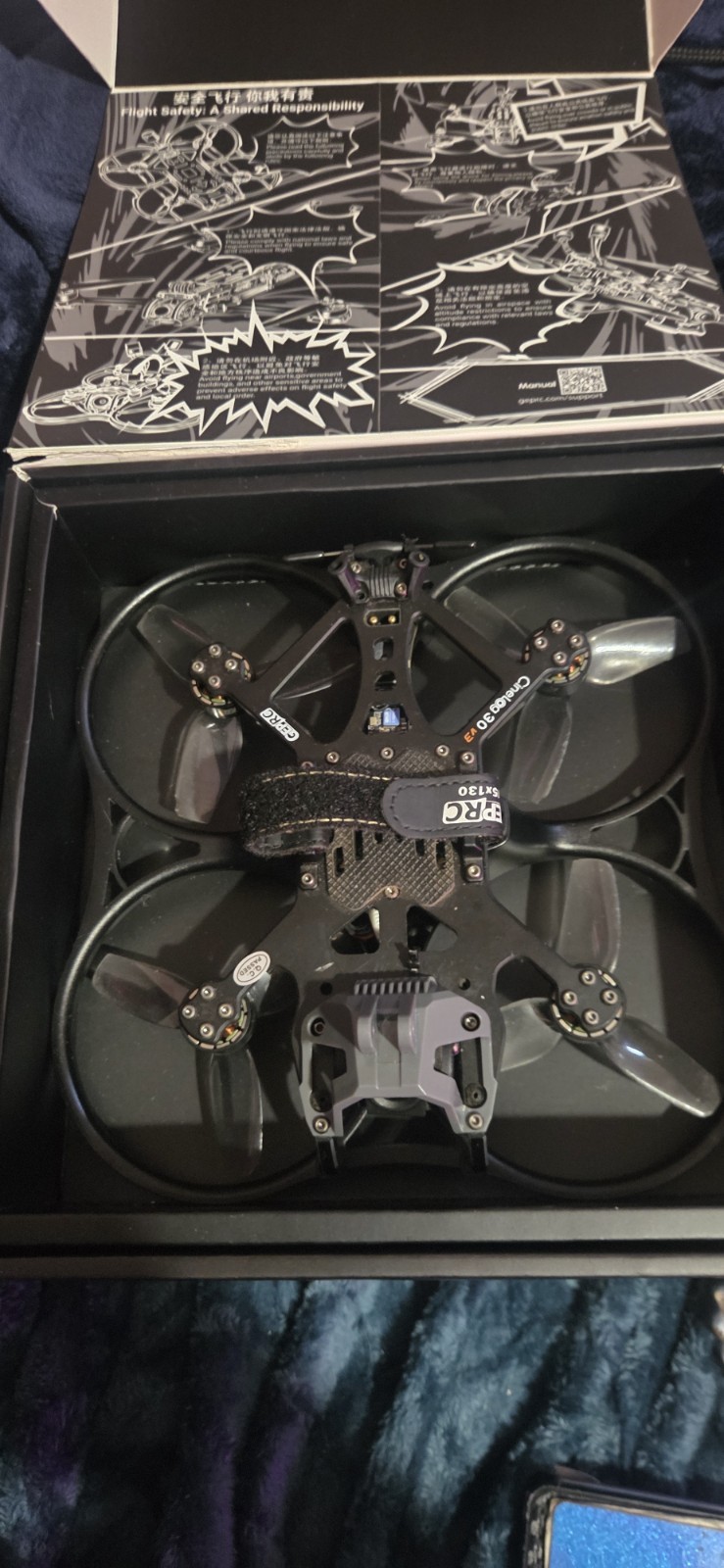 GEPRC Cinelog30 V3 WTFPV Quadcopter with ELRS 2.4G with o4 air added vtx