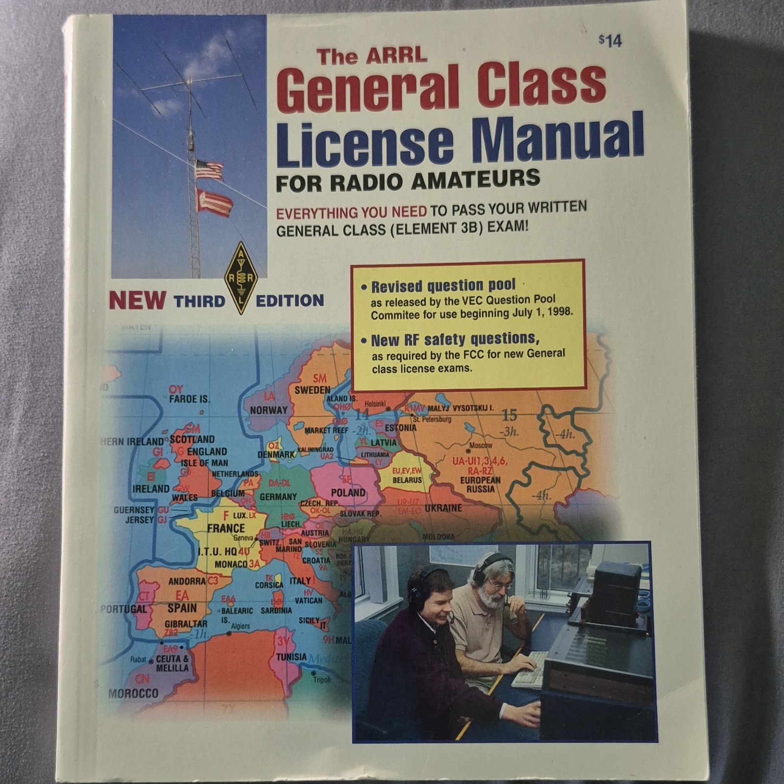 ARRL General Class License Manual Third Edition Amateur Radio HF English