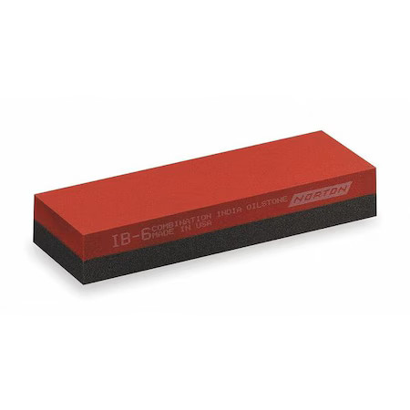 Norton Abrasives 61463685455 Combination Grit Benchstone, 8 In W, 2 In L, 1 In