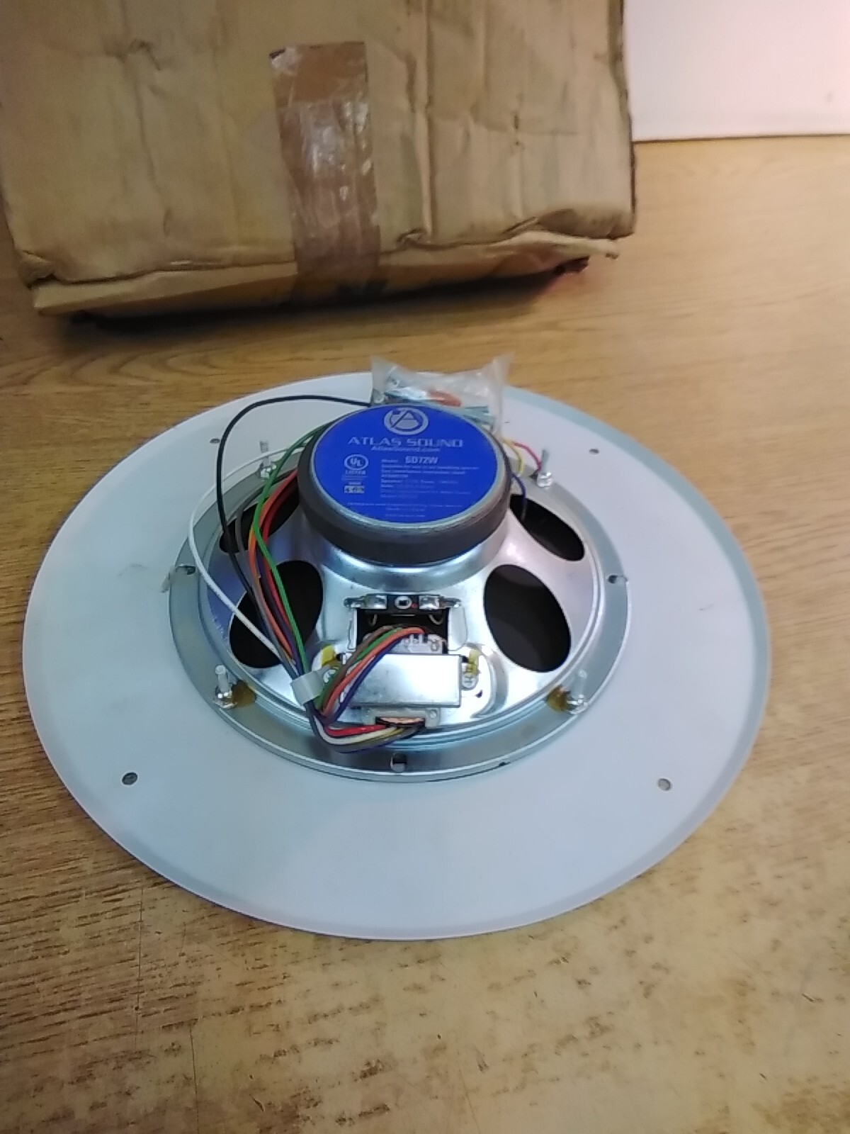 Atlas Speaker SD72W 8" 10W Ceiling Speaker