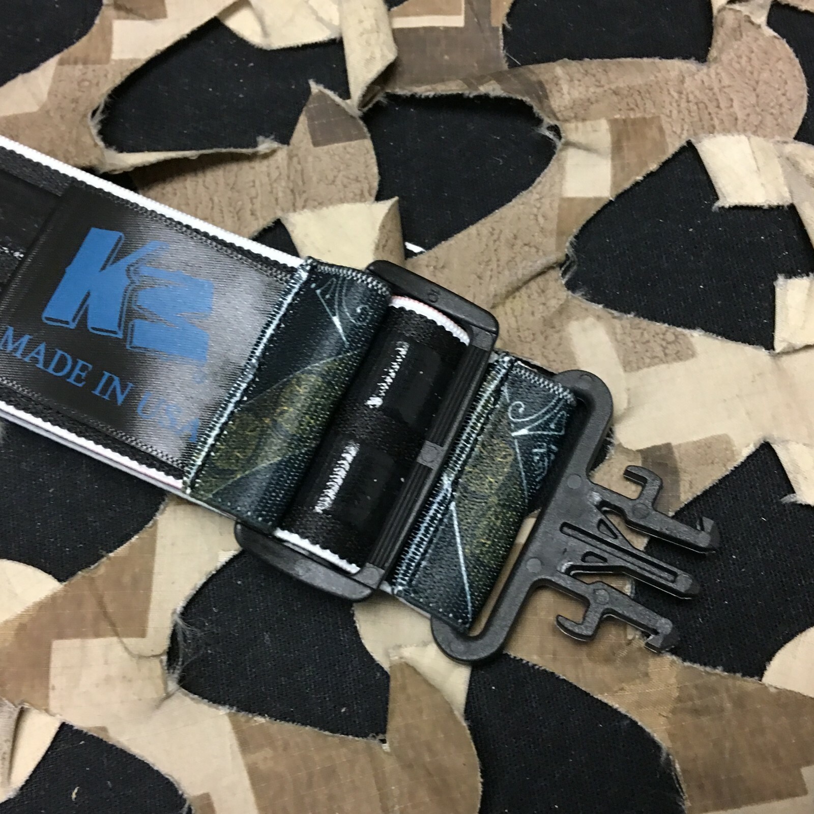 NEW KM Paintball V-Force Grill Mask Goggle Strap - L.E. The King