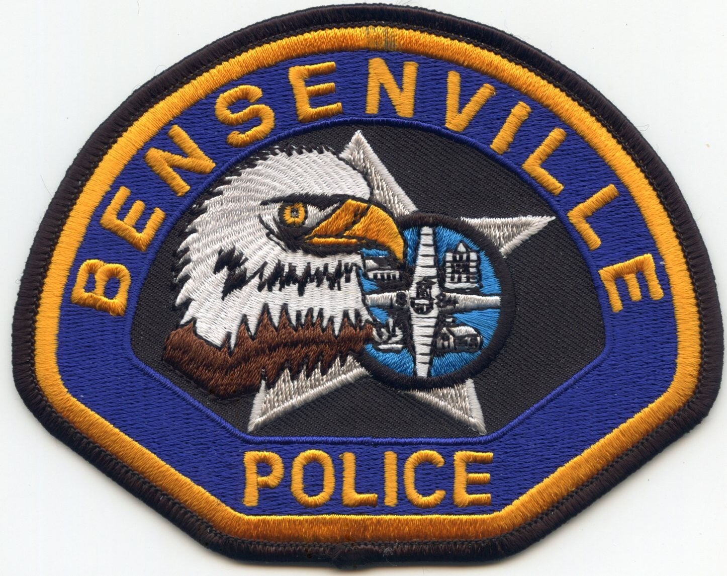 BENSENVILLE ILLINOIS POLICE PATCH
