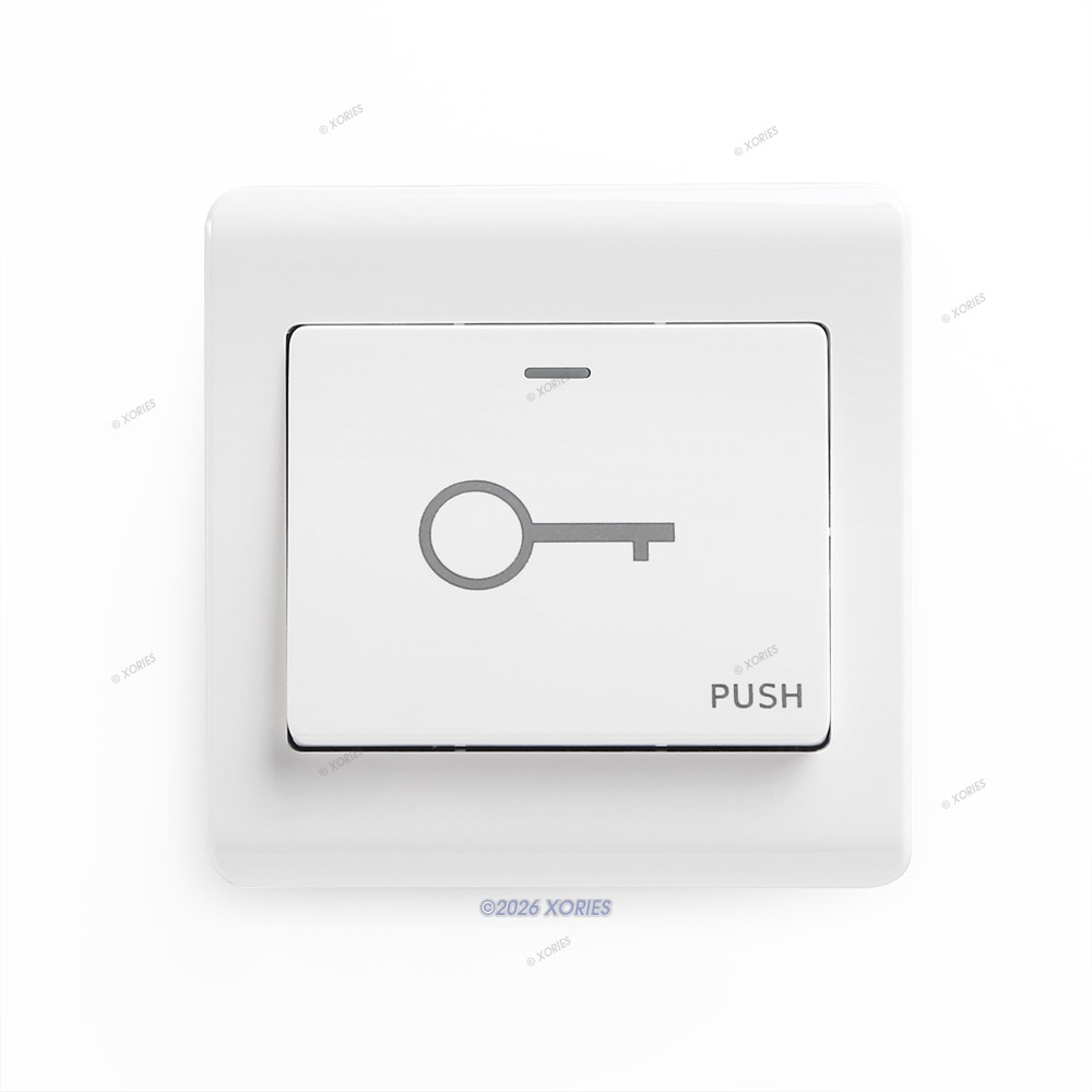 DIY Intercom System Accessories Power Supply Remote NO Electric Lock Exit Button