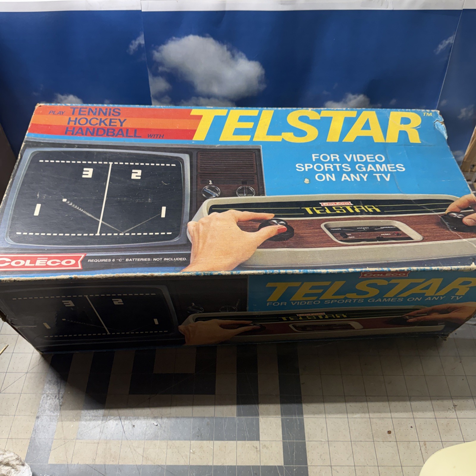 Coleco Telstar Video Game Consoles.  With Tv Connector Tennis Hockey Pong