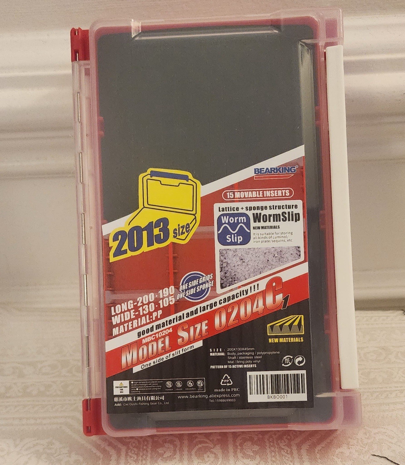 BEARKING Langan Case 2013 size model size 0204C 15 Removable Insert