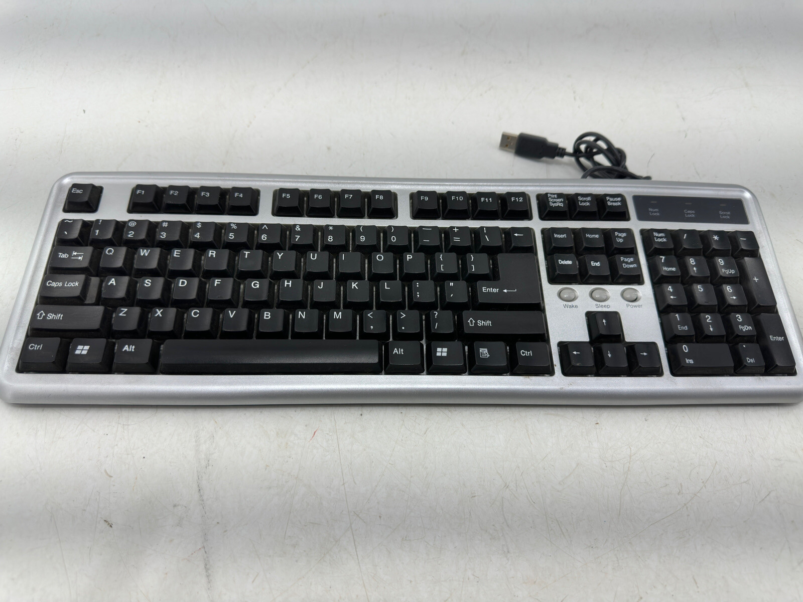 Scythe SCKB03-BK Black Keyboard USB Wired Standard Keyboard