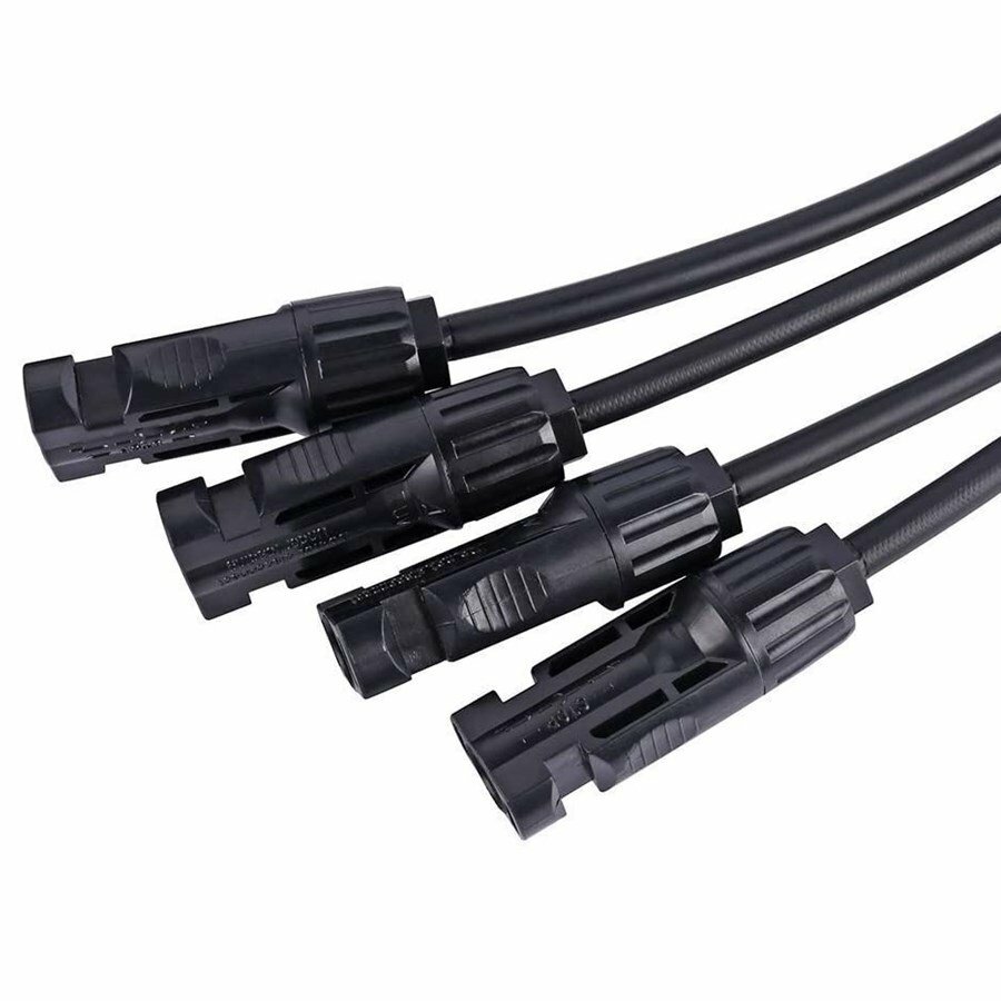 Solar Cable Y Panel Branch Connector IP65 Waterproof Solar Adapter Connector USA