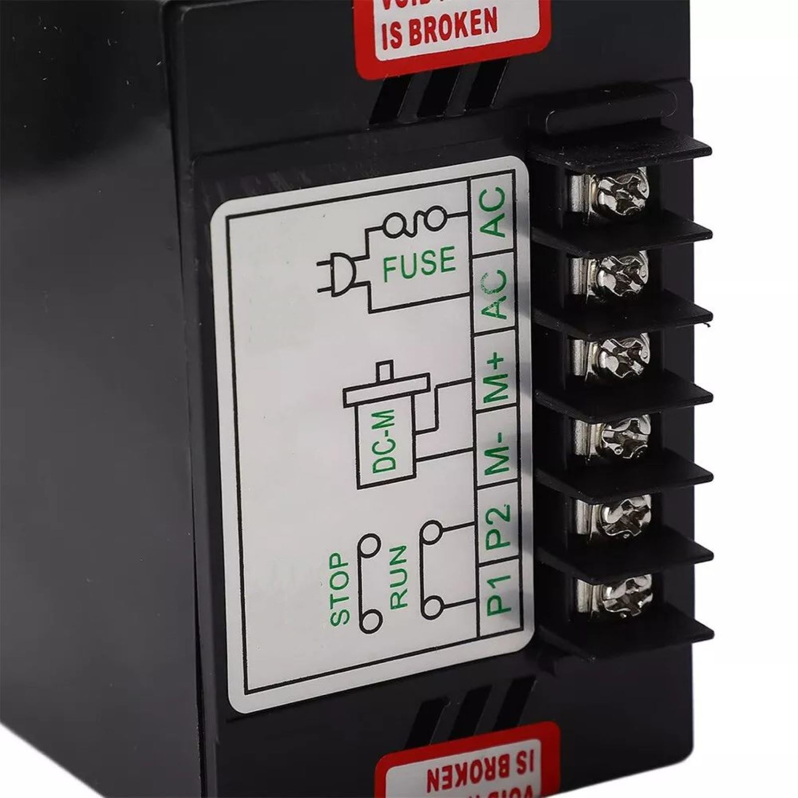 500 W DC motor speed controller with AC 110 V input allowing for direct startup