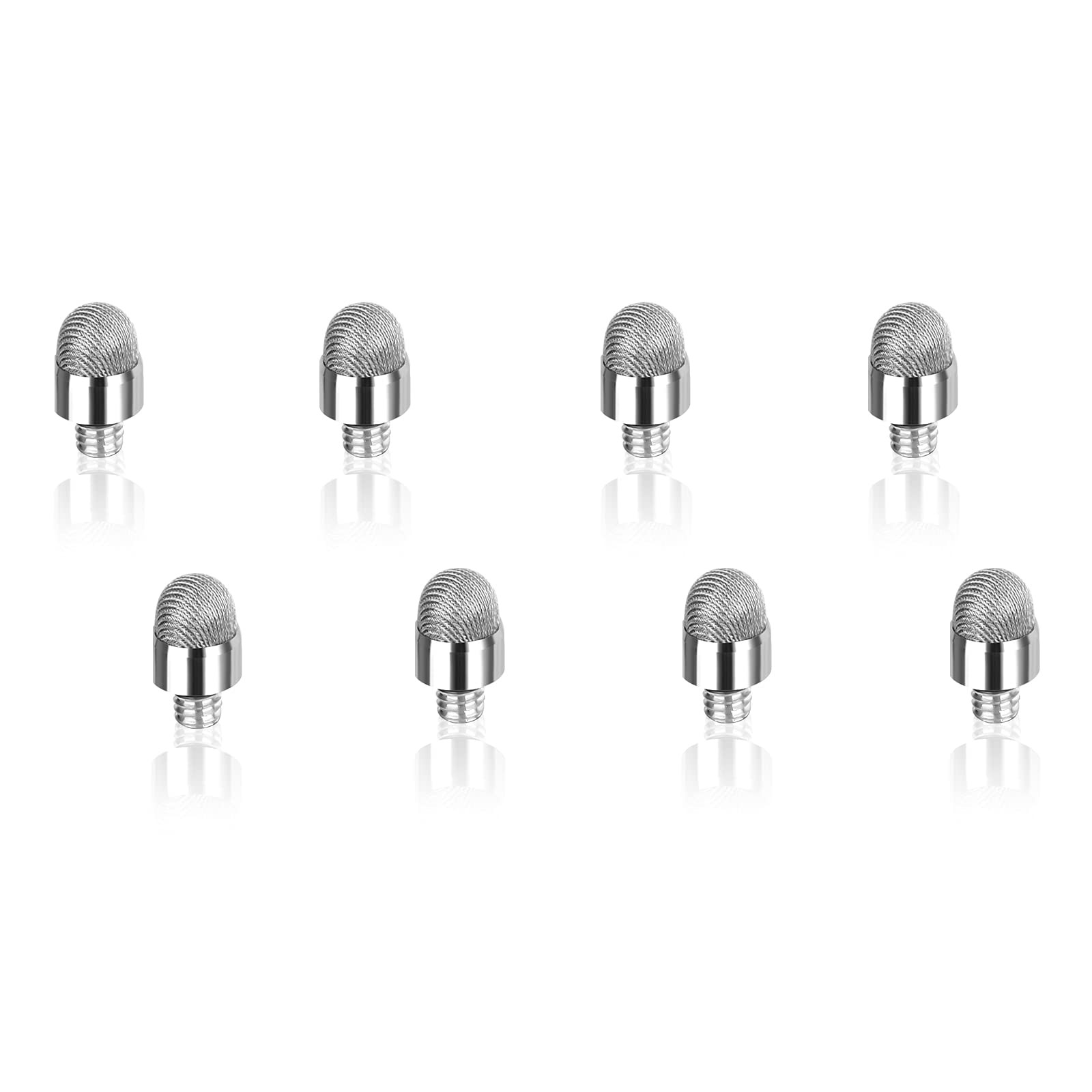 8 PCS Replacement Fiber Tips for 7MM Fiber Stylus Pens Only Mesh Tips Soft