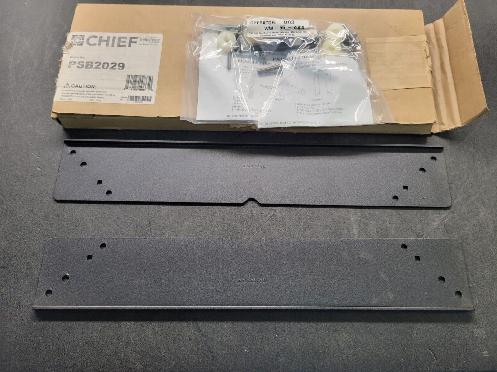 Chief PSB2029 Interface Bracket.