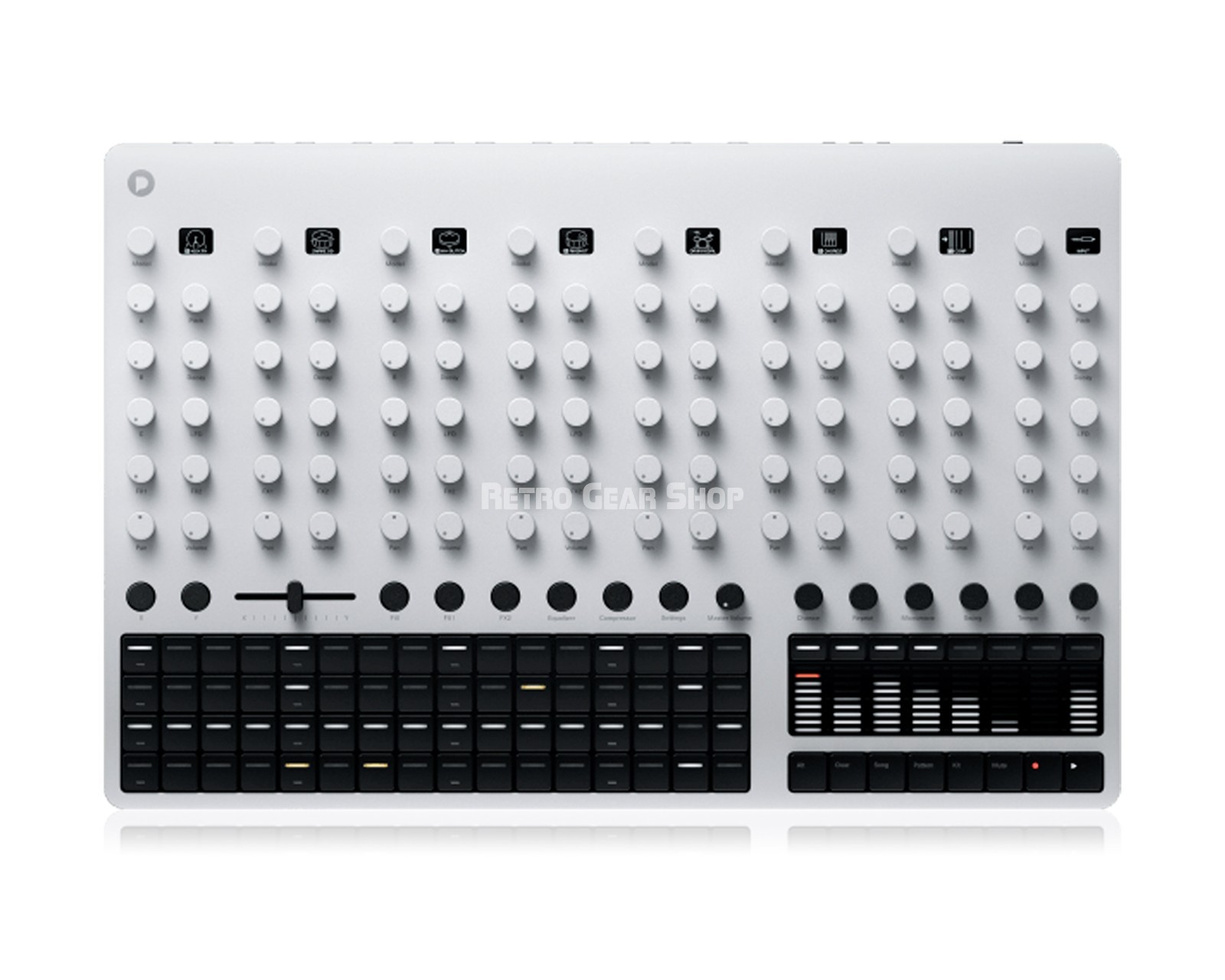 Polyend Drums Silver Analog / Digital Drum Machine Pre-order