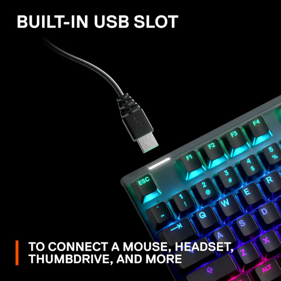 SteelSeries Apex Pro V2 Wired Mechanical OmniPoint HyperMagnetic Keyboard