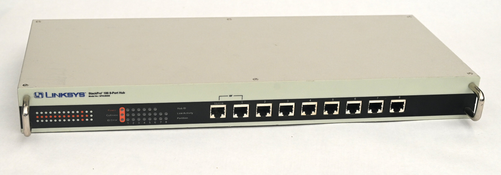 Linksys StackPro 100 8-port Hub model SPHUB08S Tested!
