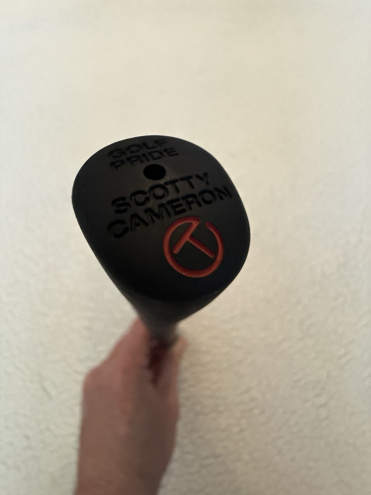 SCOTTY CAMERON CIRCLE T TOUR ONLY BLACK & GREY PISTOLINI PUTTER GRIP DANCING NEW