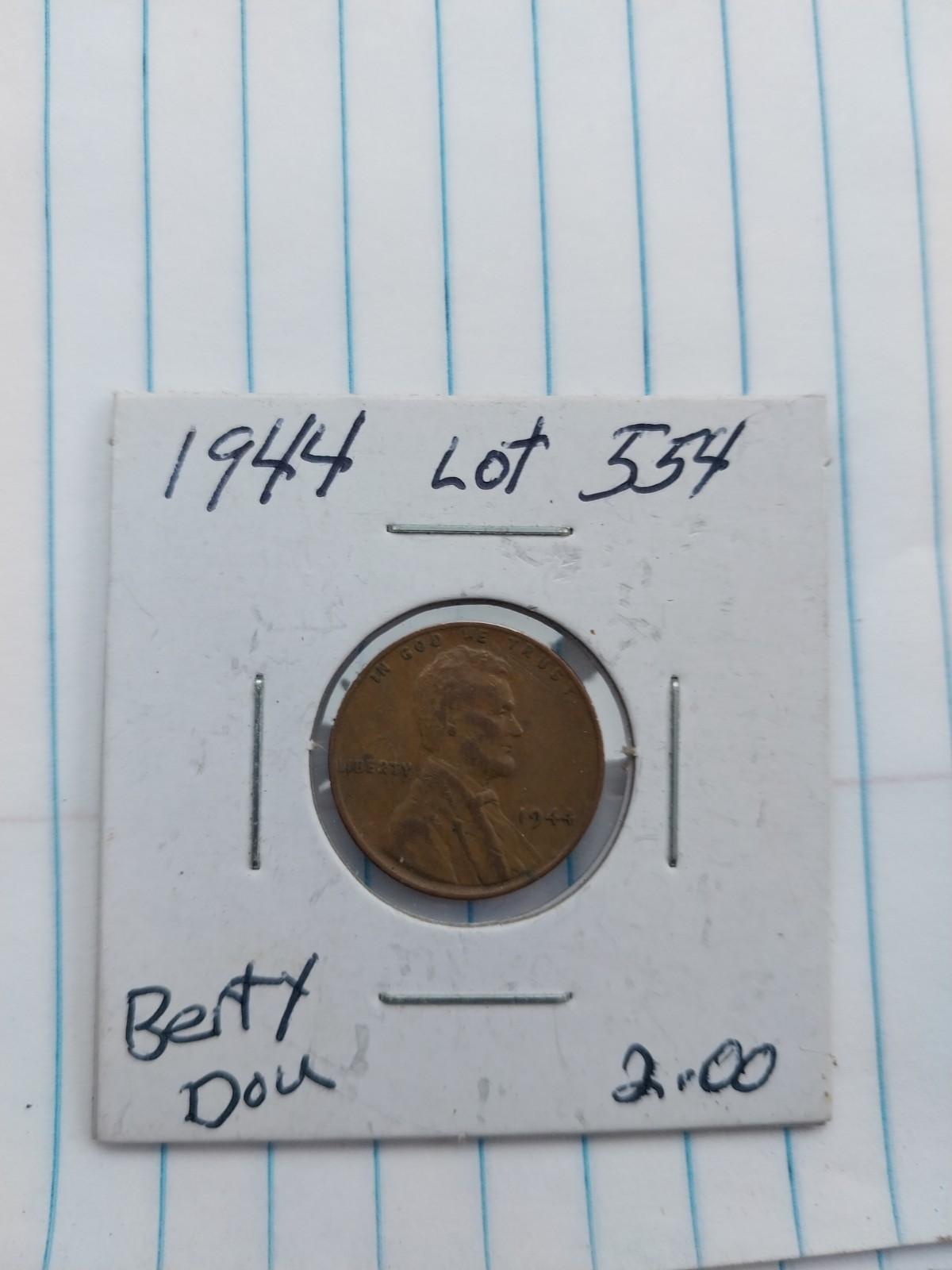 1944 Lincoln Cent