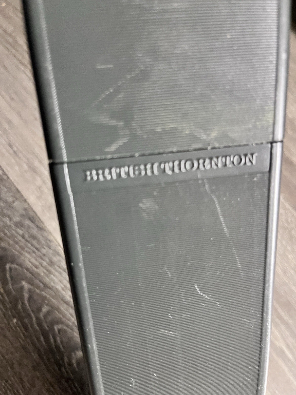 VINTAGE BRITISH THORNTON COMPREHENSIVE WHITE SLIDE RULER ENGINEERS SCALE RULE