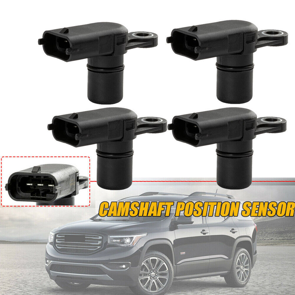 Set of 4 Camshaft Position Sensor 12615371 For 2010-2019 Cadillac CTS 3.0L 3.6L