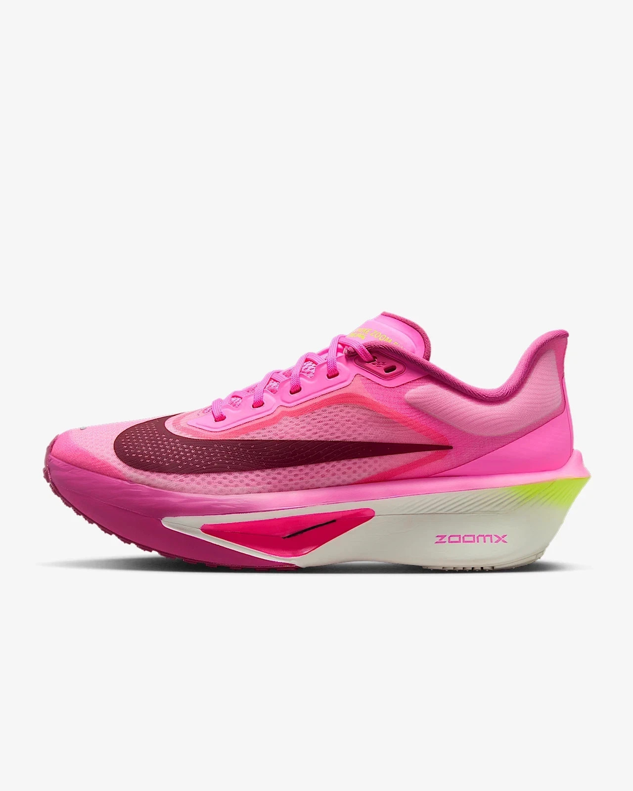 Nike Zoom Fly 6 Pink White Running Sneakers Retro FN8455-602 Womens Size