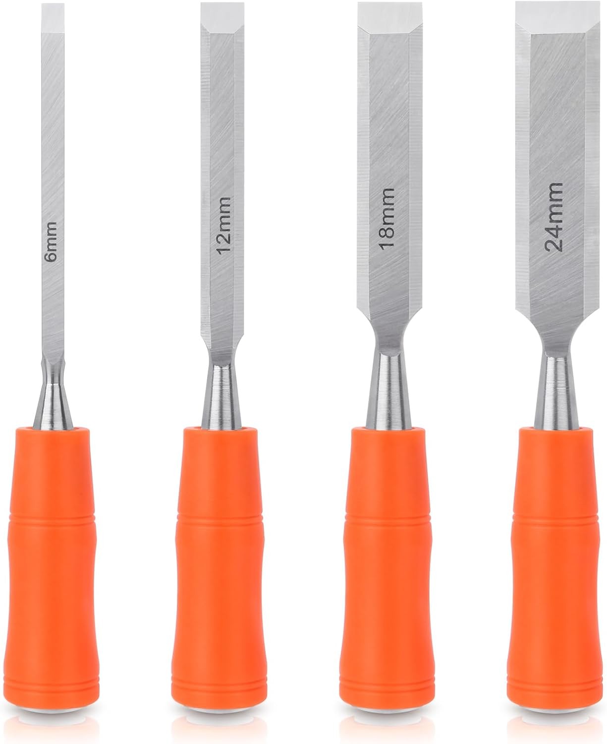 Wood Chisel Set 4 Piece Woodworking Tools Hand Chisels Carpentry Bench Carving