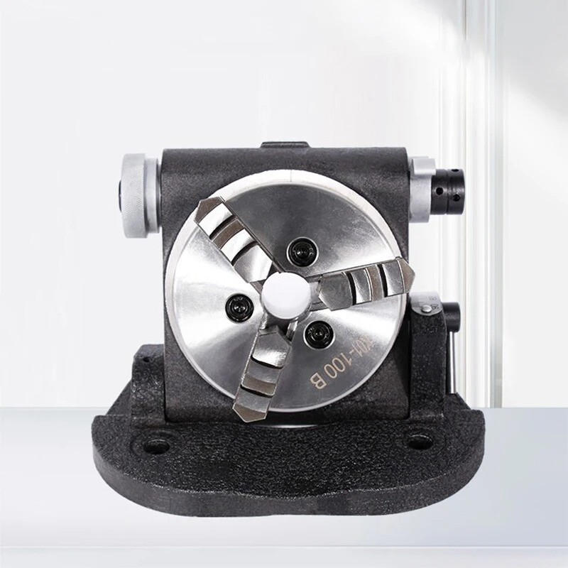 4 Inch Vertical Horizontal Universal Indexing Head Indexing Plate Slope Indexer