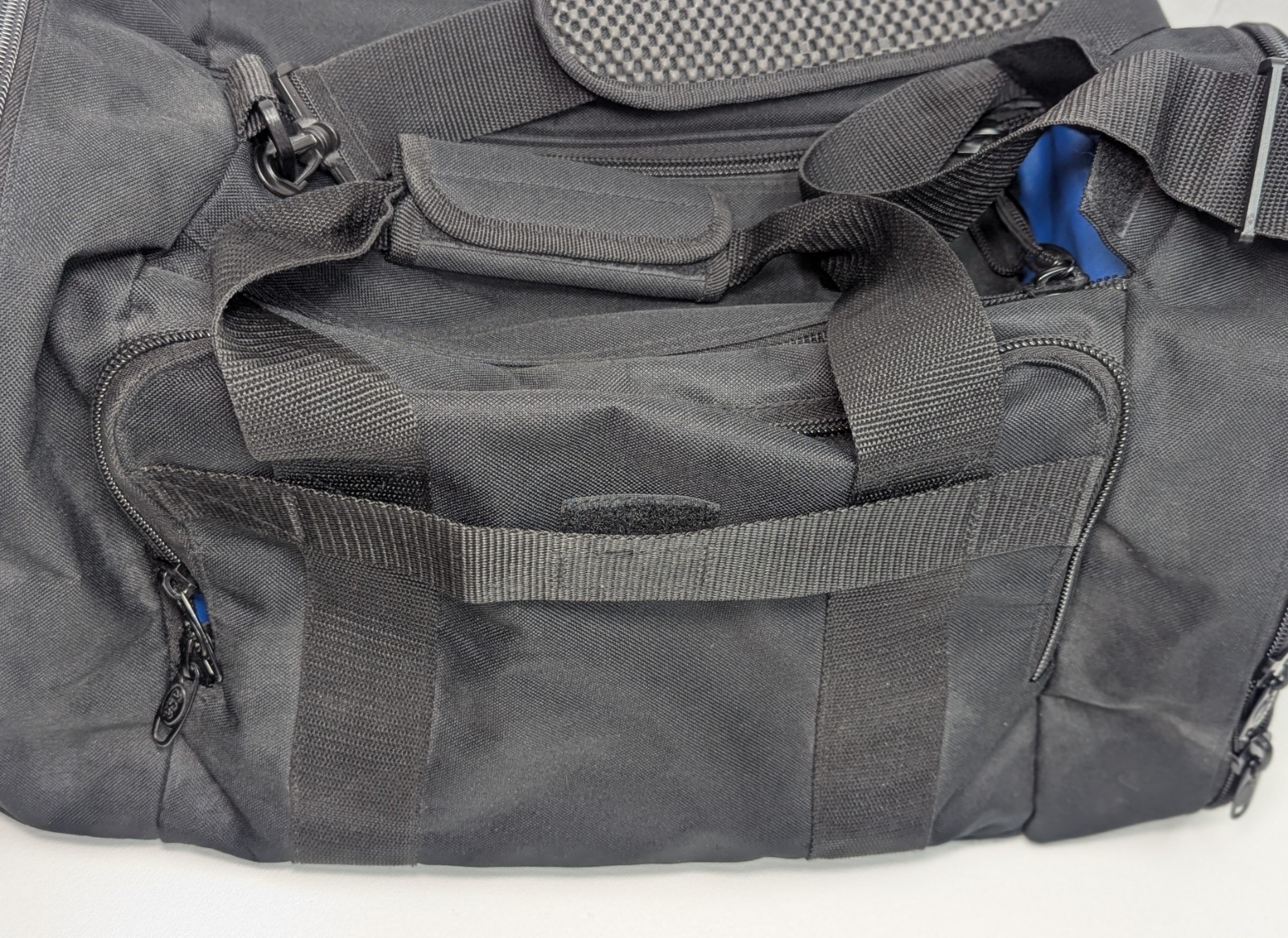 ASA AirClassics Pilot Flight Bag Pro 2 Black Blue Multi Pockets EUC