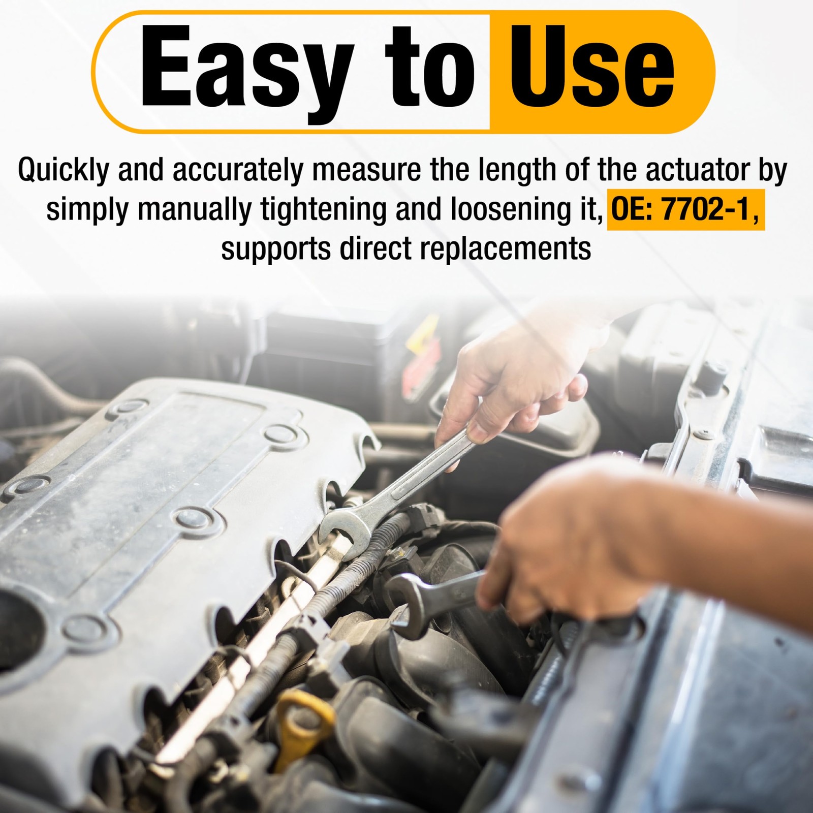 Pushrod Length Checker, Checking Push Rod Tool, Adjustable Pushrods from 6.8"...