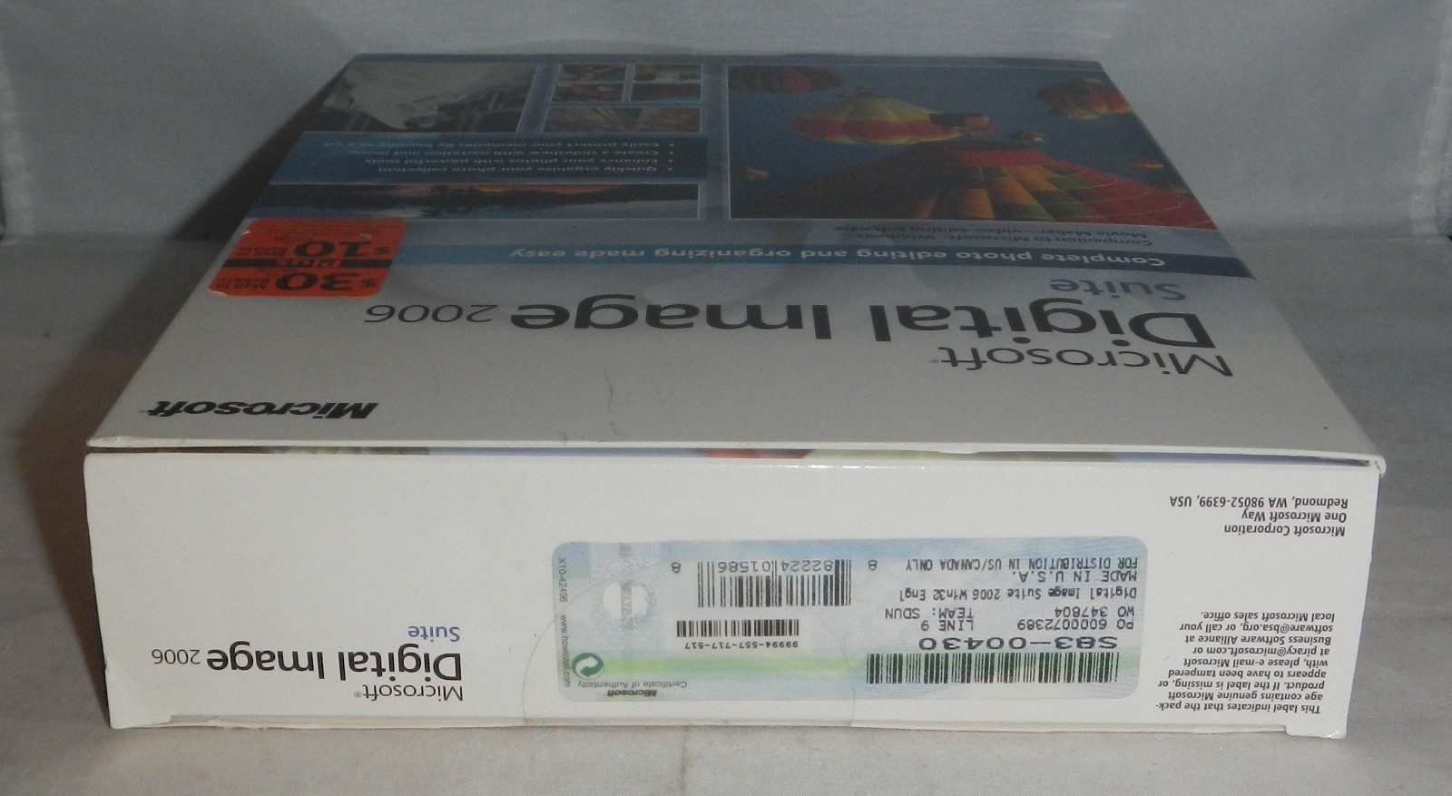 NEW SEALED Microsoft Digital Image Suite 2006 Windows PC Photo Editing Program