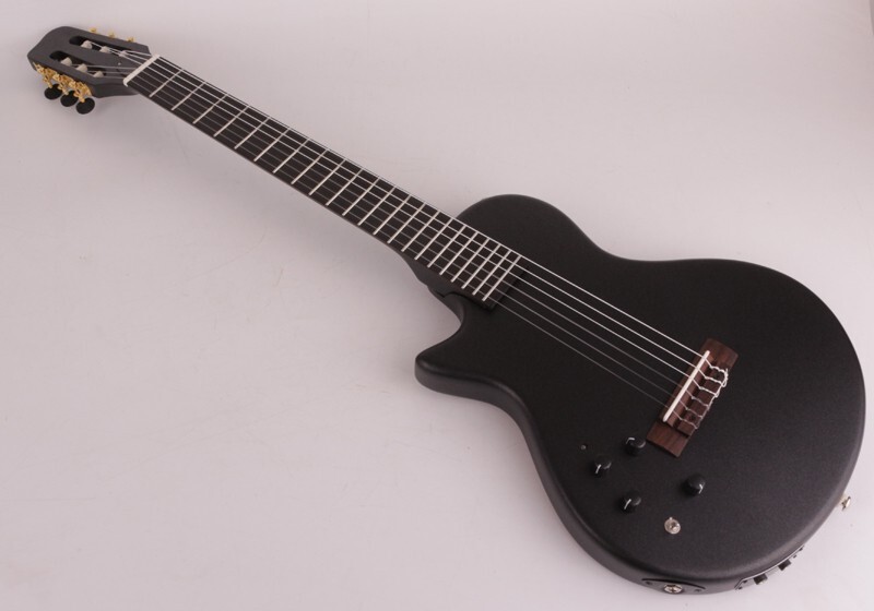 Left Hand Electric classical classic guitar nylon string travel  built in effect