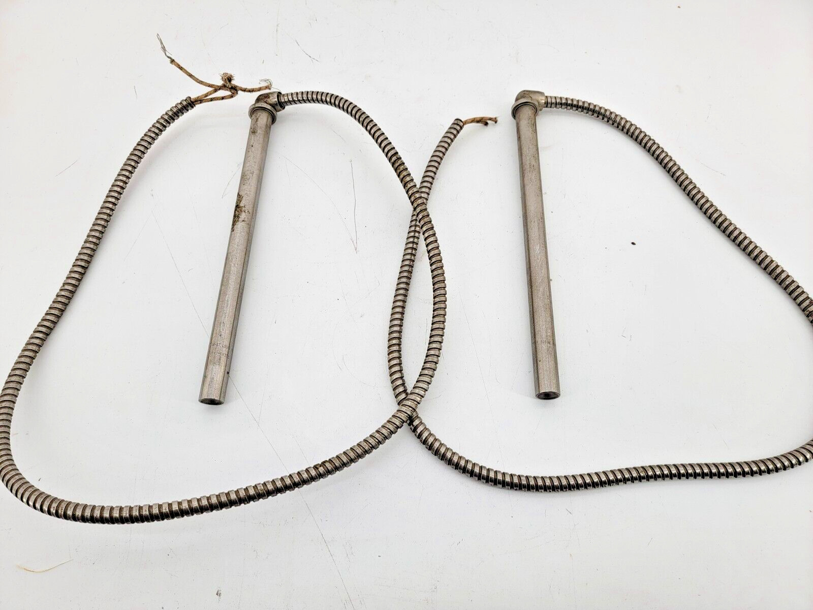 Lot of 2 Watlow 9135 Firerod Cartridge Heaters 500W 480V 9"L .625" Dia