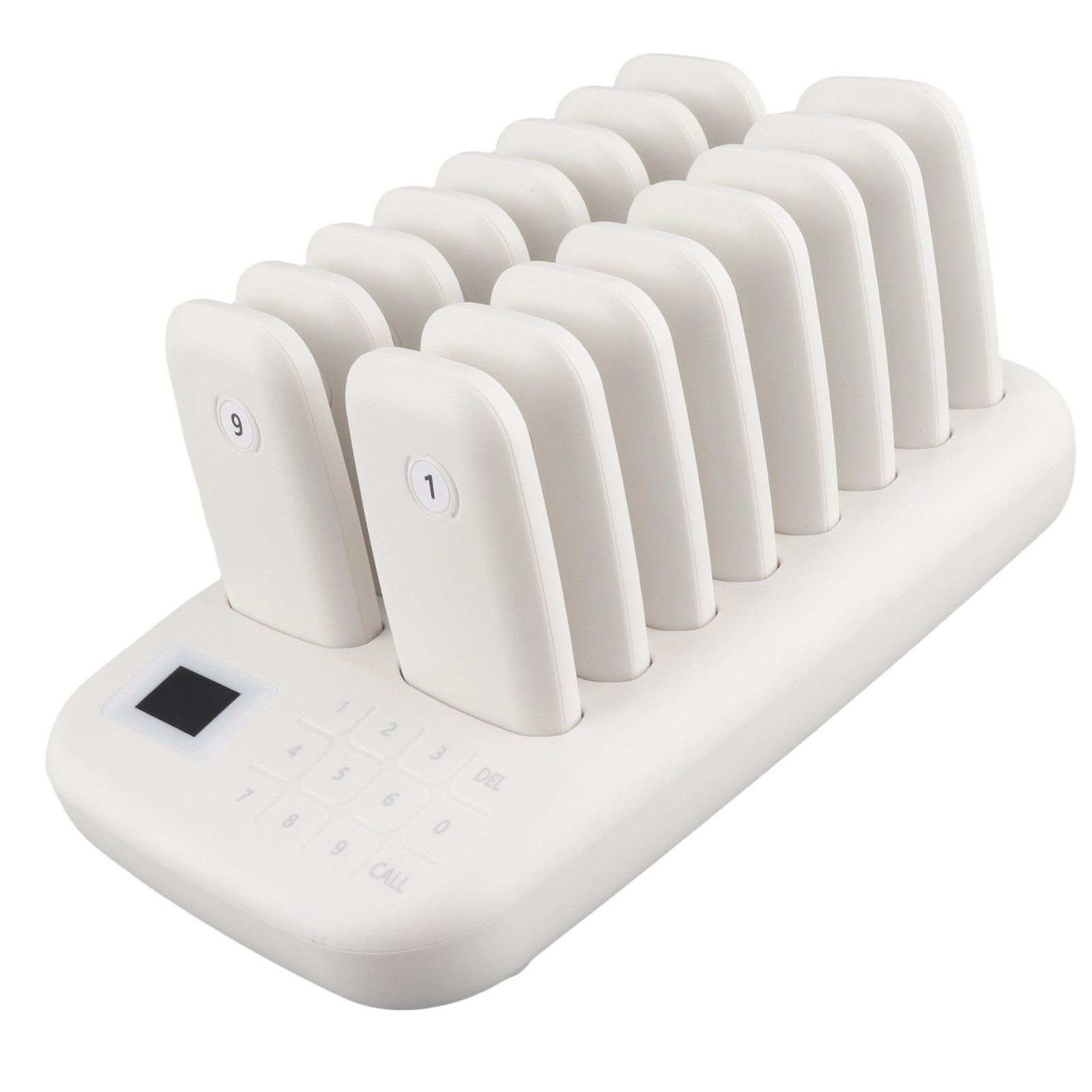 Wireless Calling System 16 Pagers 546yd Transmission 2 Working Modes Touch MIDX