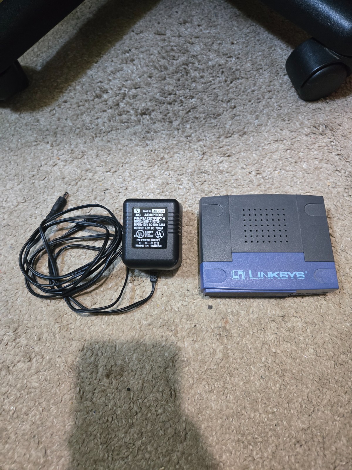 Linksys EZXS55W EtherFast 10/100 5-Port Workgroup Switch