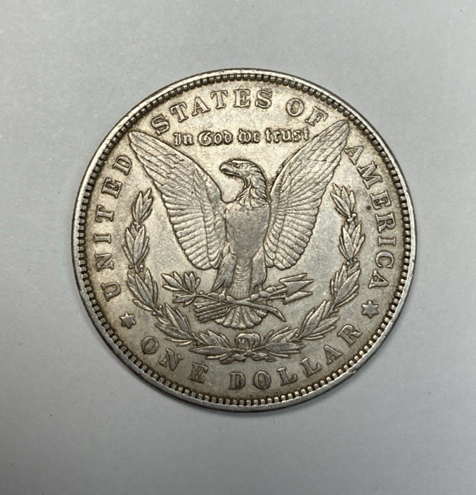 1884 Morgan Silver Dollar Nice Original XF+