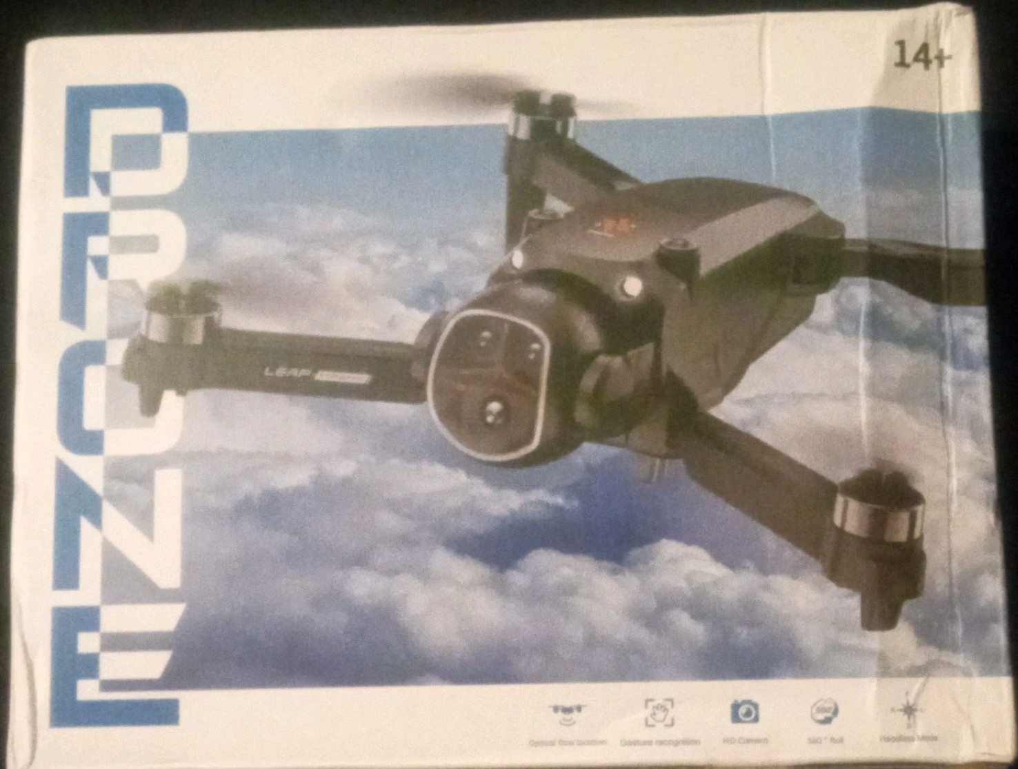 Drone Quadcopter HD Camera Gesture Recognition Optical Flow Headless Mode