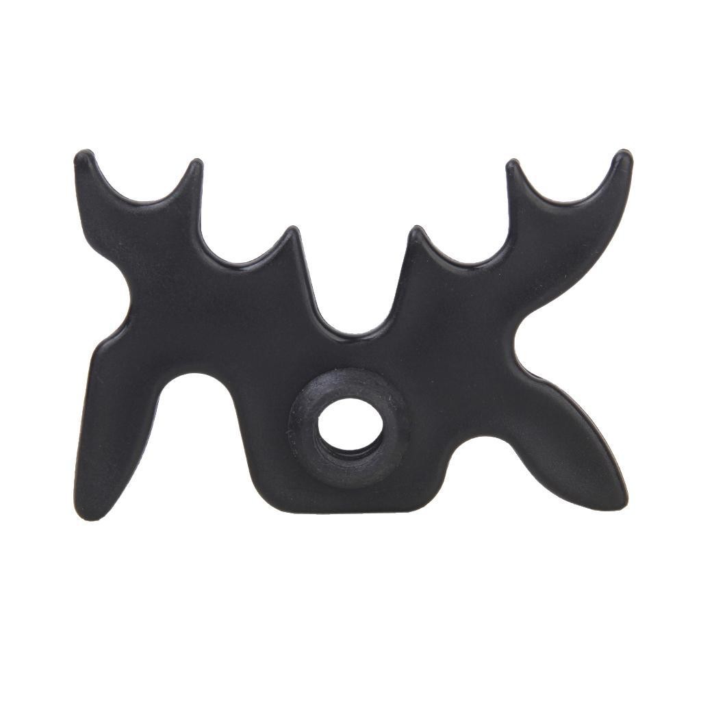2PCs Pool Billard Cue Rest Stick Bridge Head Position 9 Spider Bat