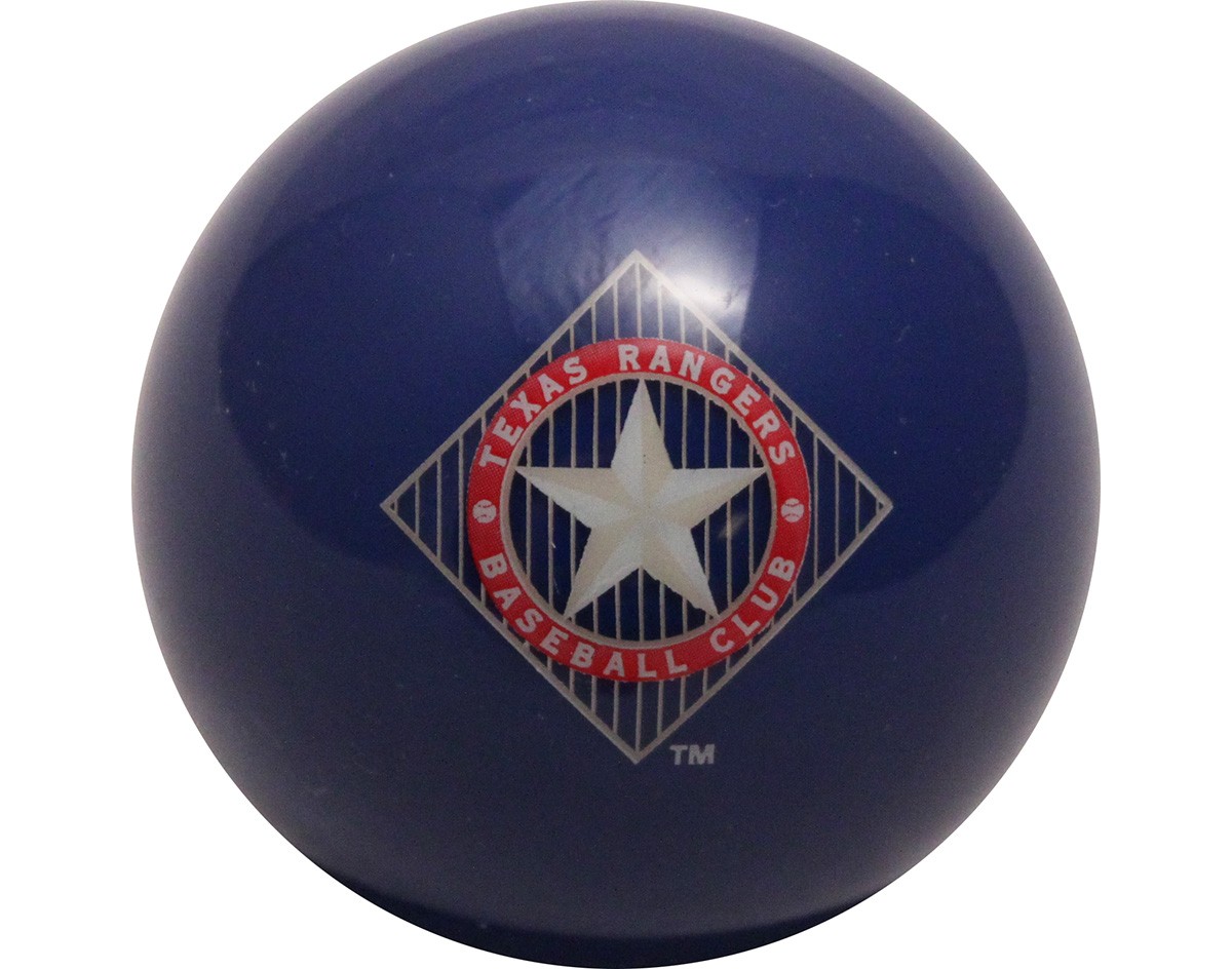 MLB Imperial Texas Rangers Pool Billiard Cue/8 Ball - Old Style