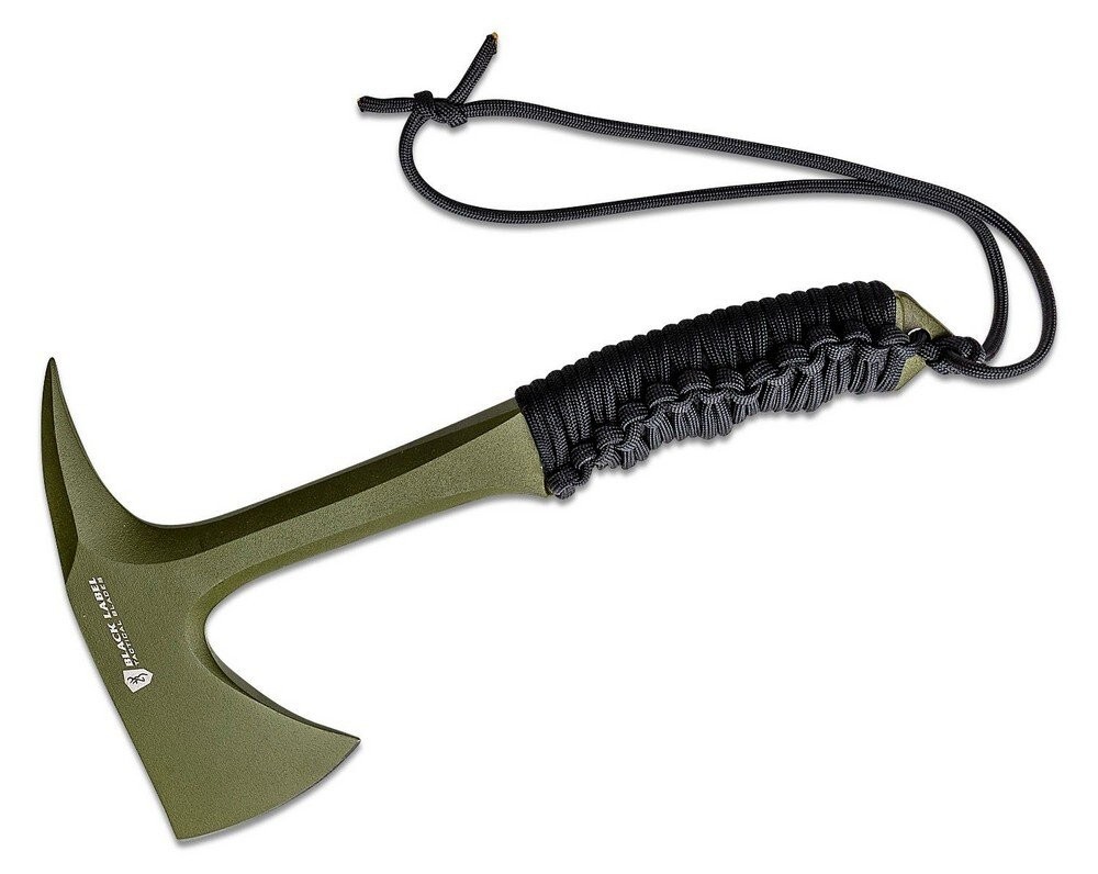 Browning Black Label Shock N' Awe Tomahawk 2.75" OD Green 1055 Blade - 320110BLG