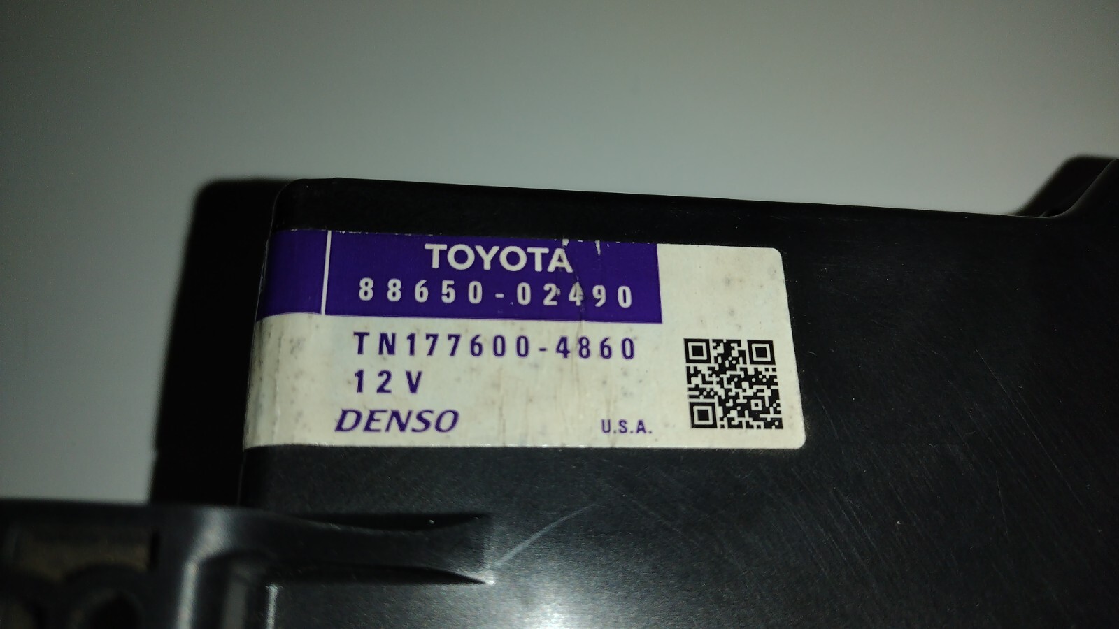 2009-2013 Toyota Corolla&Matrix HVAC Control Module 88650-02490