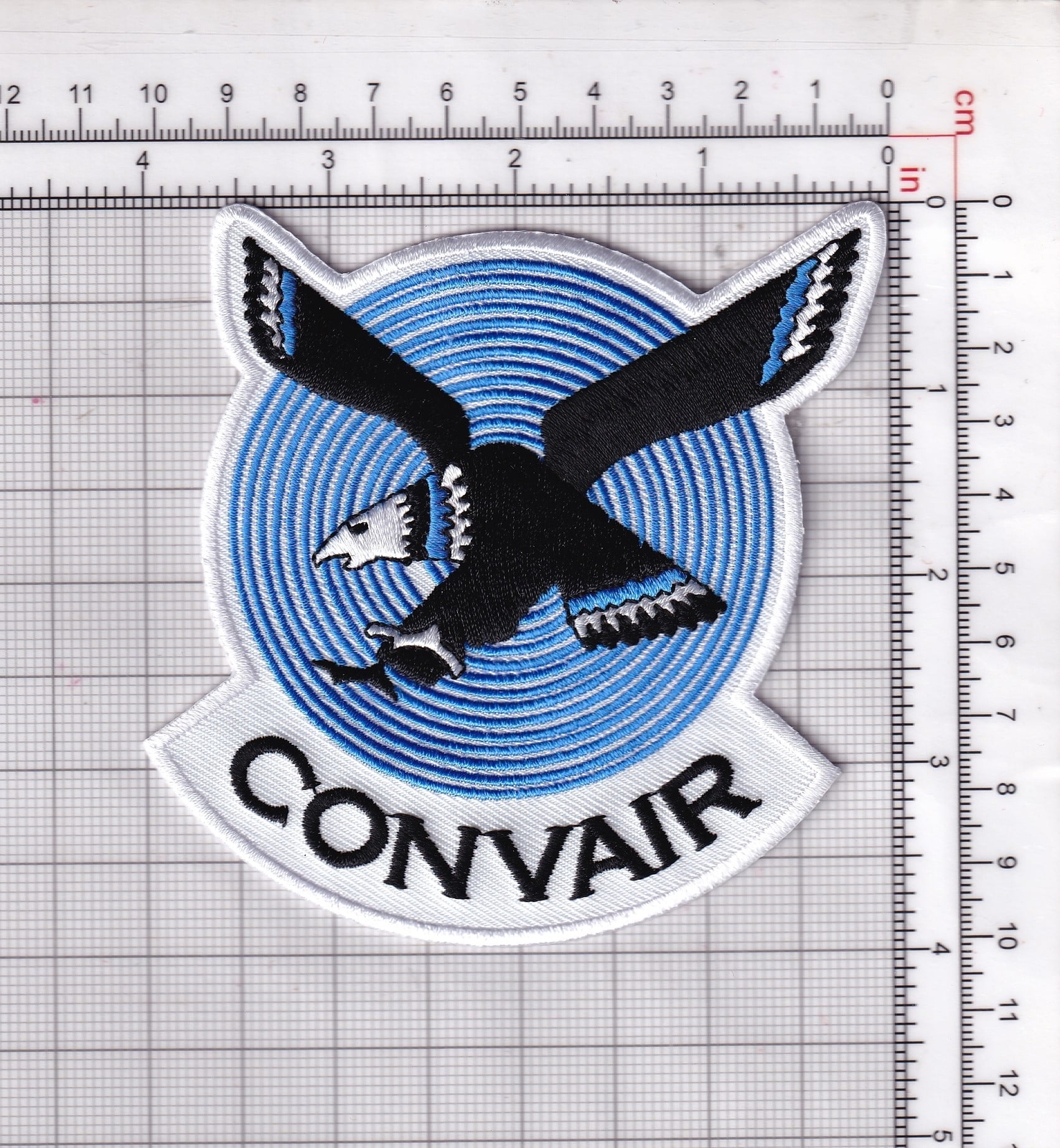 Convair Patch – Hook and Loop, 4"