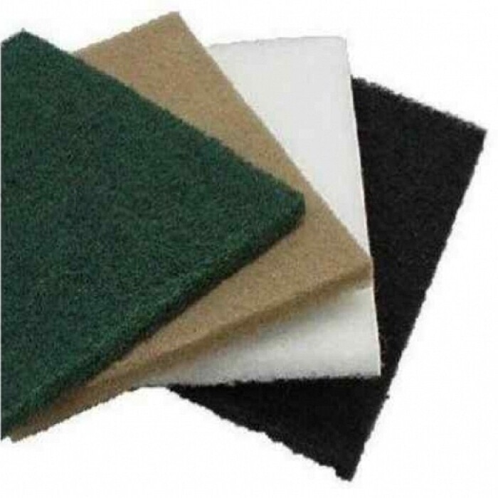 Clarke Alto American OBS 18 Floor Pads - 12" x 18" x 1" Thick Floor Sander Pads