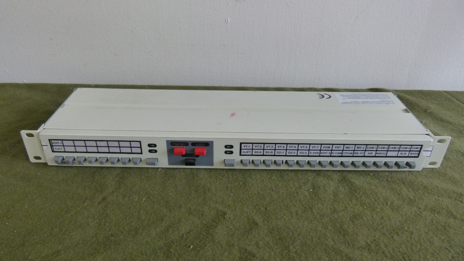 Vintage Utah Scientific UCP-32 Router Control Panel