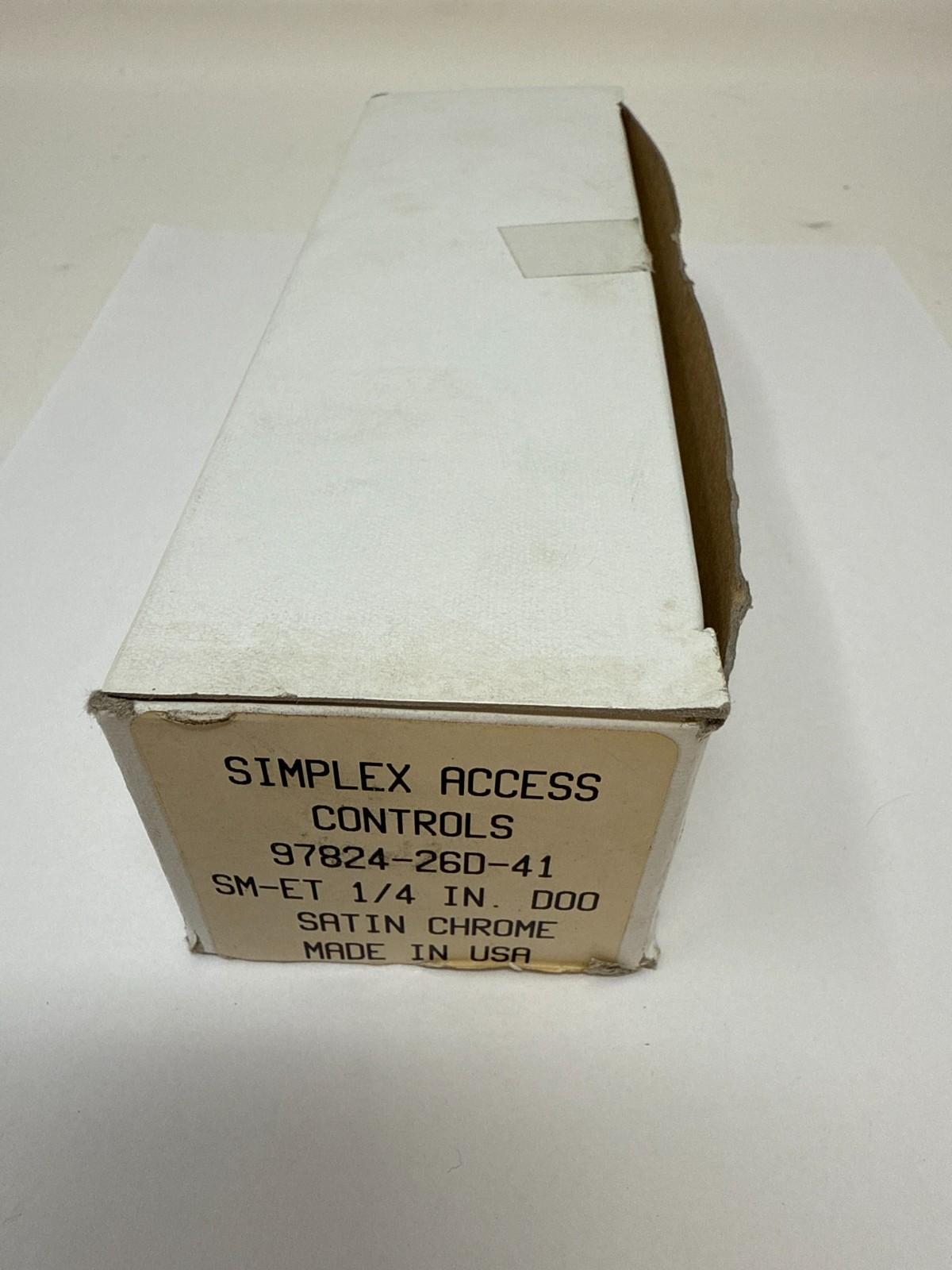 Simplex Access Controls 97824-26D-41 Satin Chrome -Cabinet Lock NOS