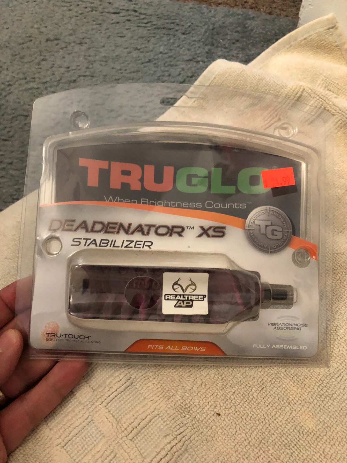 New Truglo Deadenator™ XS Pink Bow Stabilizer #TG818P