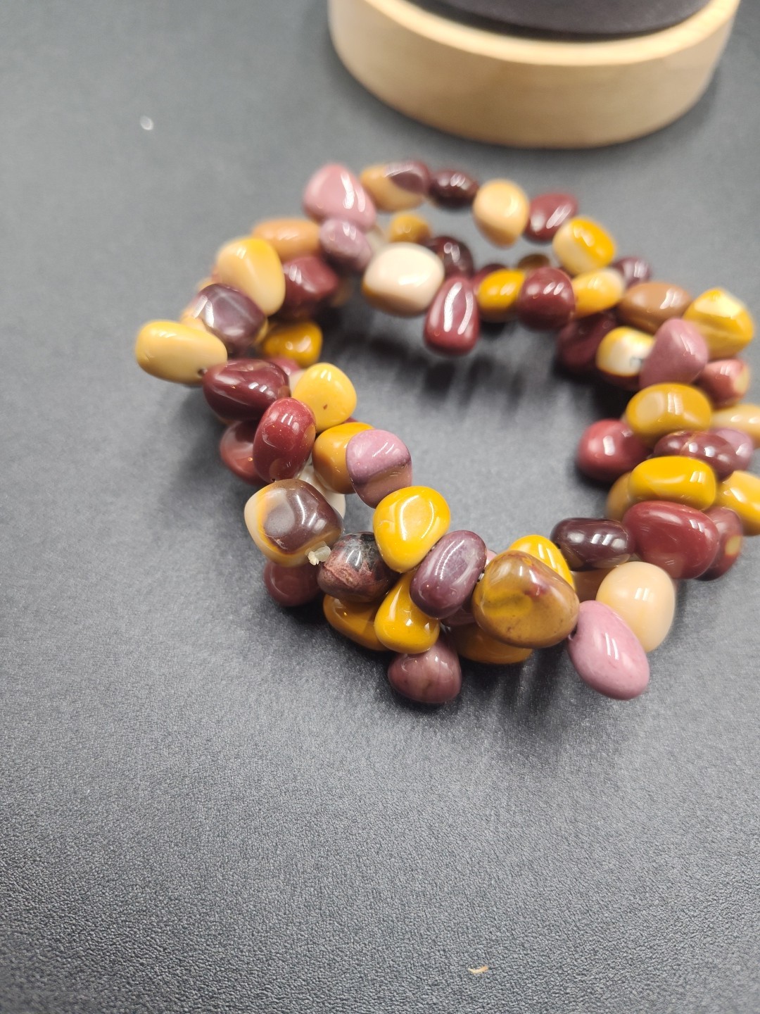 Mookaite Jasper Stretch Bracelet BEAUTIFUL!