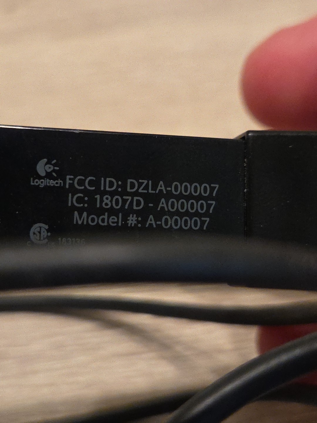 Logitech USB Wireless Receiver A-00007 for ClearChat Headset