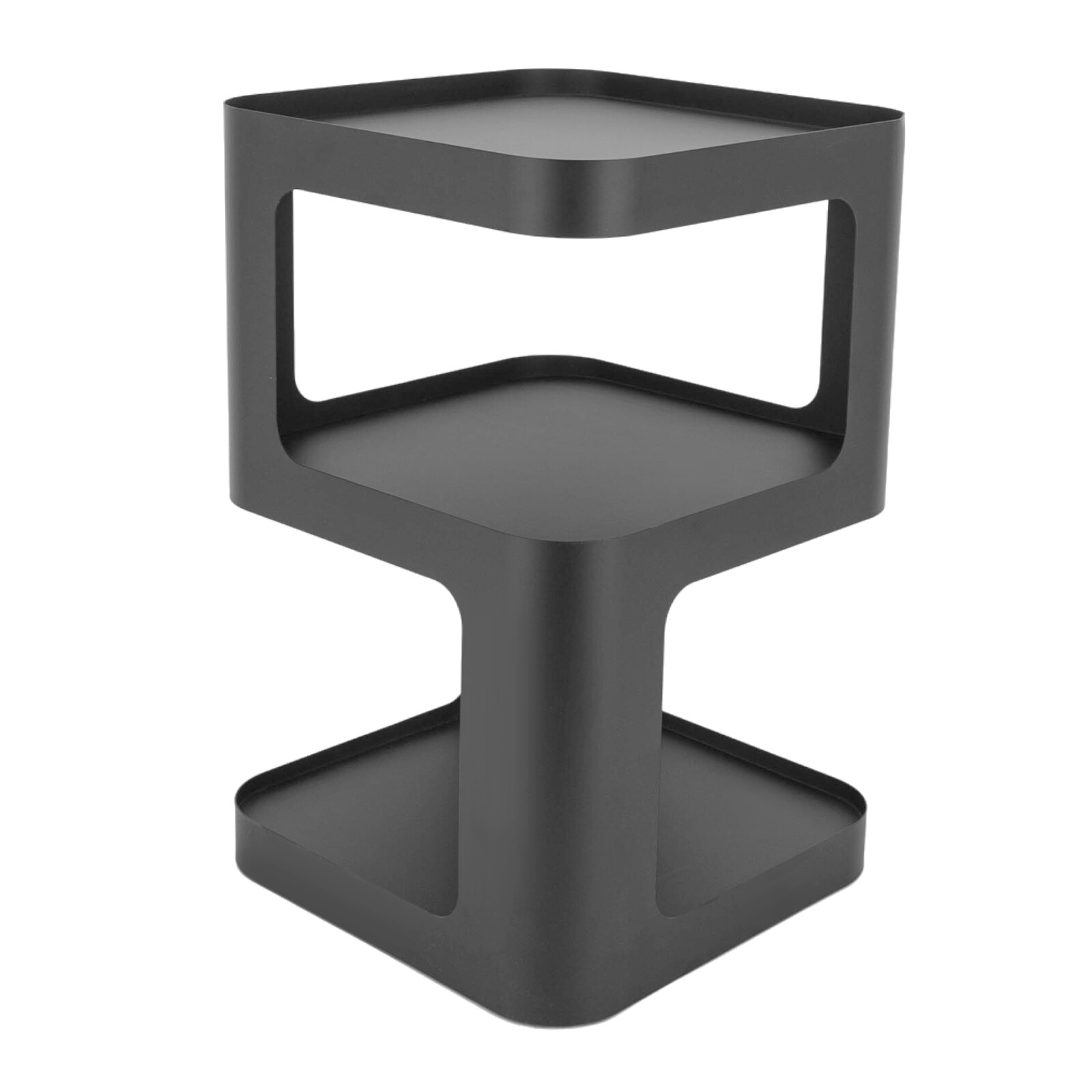 3 Tiers Coffee Table Modern Side Table Sofa Side End Table Bedside Tables Black